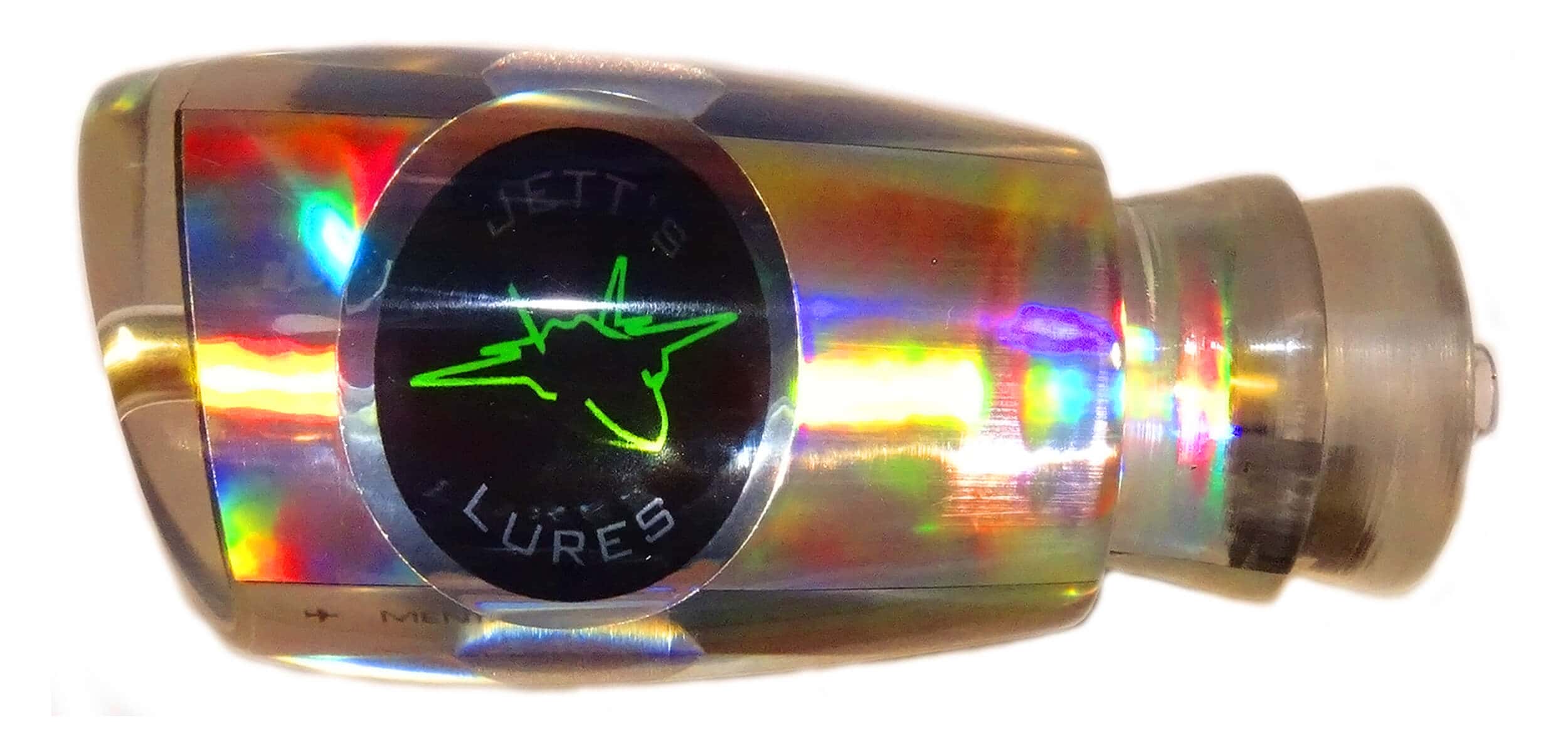 Jetts Lures - Mental Series - Head - Holographic Clear