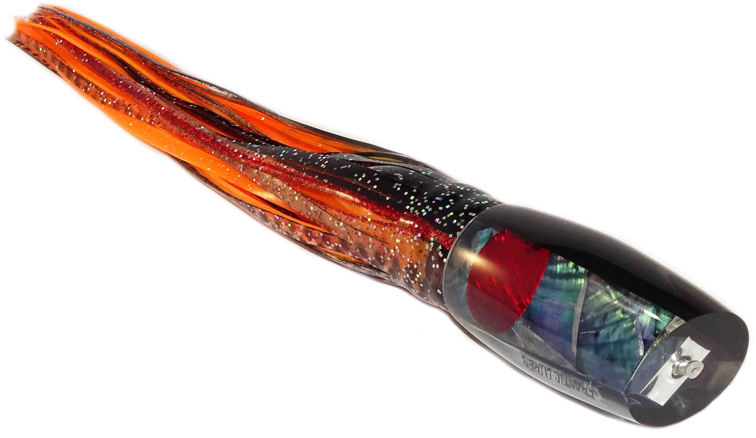 Frantic Lures - Havoc Series - Skirted - Black Top Clear Shell Head - Holy Diver