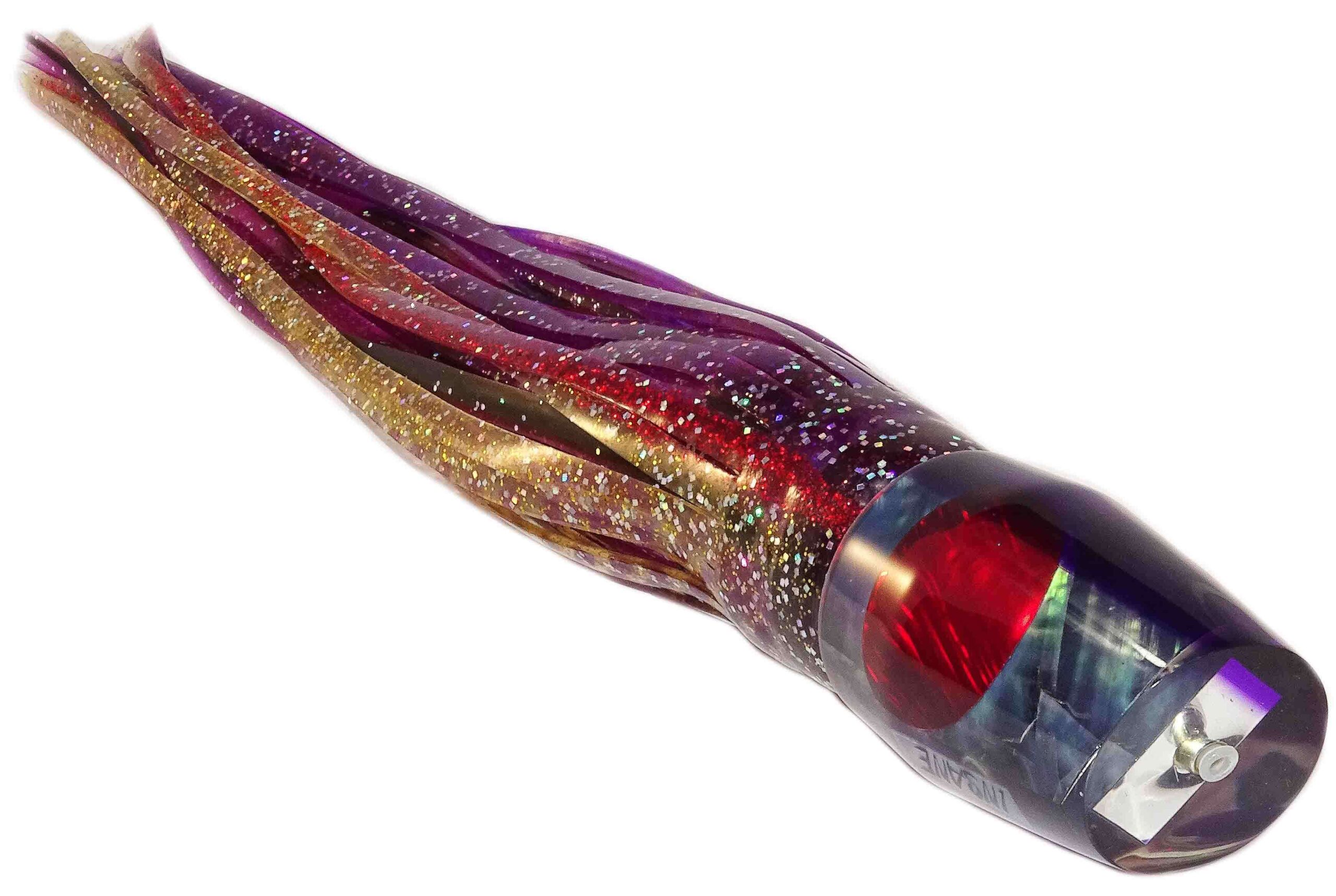 Frantic Lures - Insane Series - Skirted - Purple Tint with Shell - Santiago's Choice