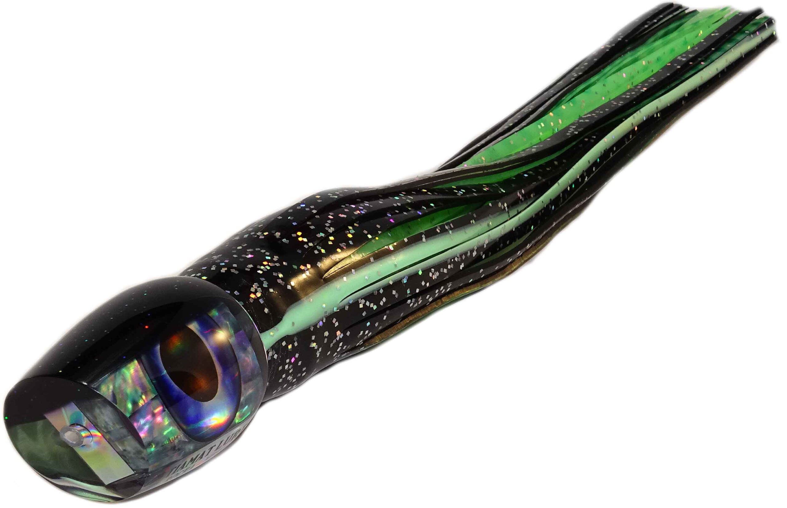 Tiamat Lures - Rocka Series - Black Moon - Luminescent with Natural Eye
