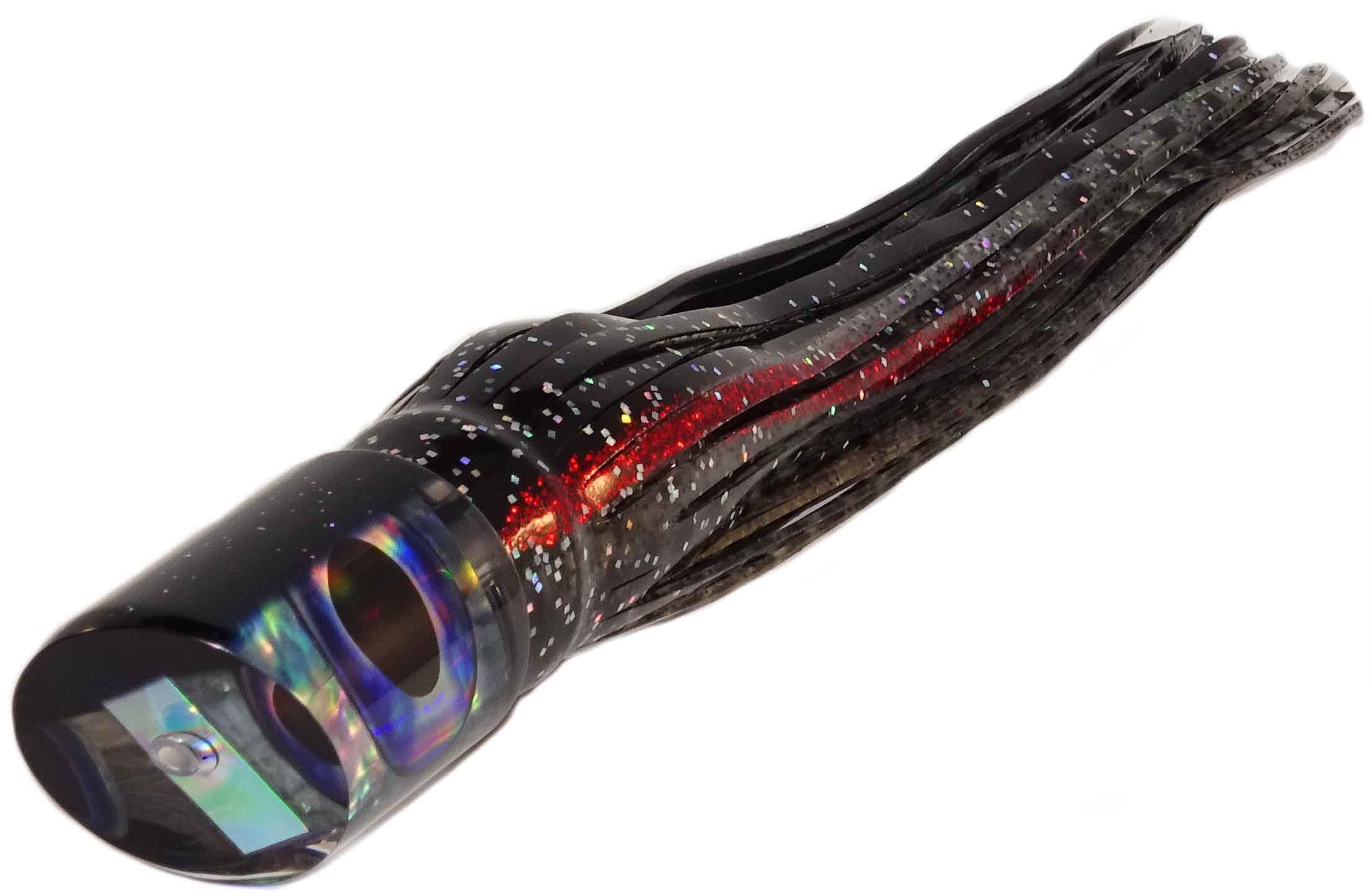 Tiamat Lures - Swagger Series - Skirted - Black Metal with Natural Eye