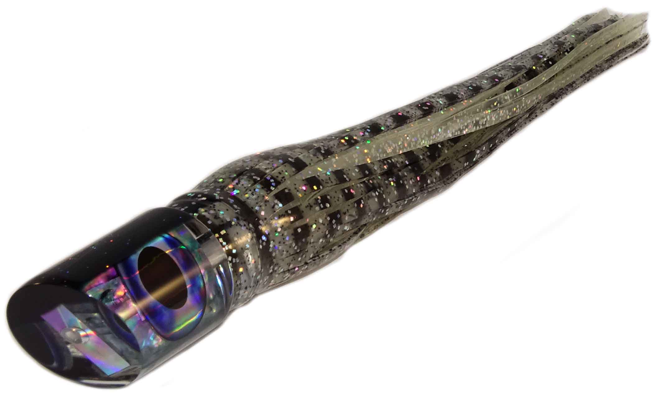 Tiamat Lures - Swagger Series - Skirted - Black Moko with Natural Eye