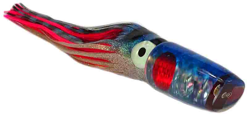 JB Lures - Plunger - Aussie Blue Shell - Blue Top Tint - Skirted