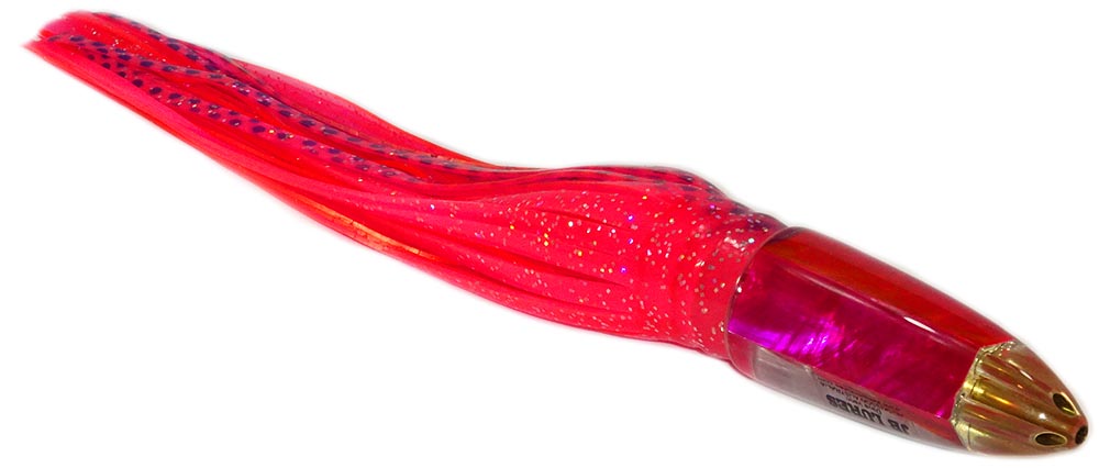 JB Lures - Sally Series - Four Hole Jet - Hot Pink Angel Wing - Hot Pink Loomo