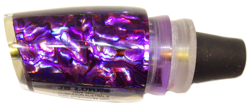 JB Lures - Big Dingo - Purple Paua Shell