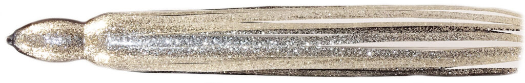 Tiamat Pelagic Trolling Skirts - TLPS 07 - Black Saurie - Belly