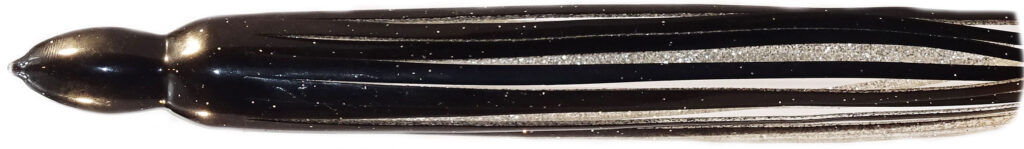 Tiamat Pelagic Trolling Skirts - TLPS 07 - Black Saurie - Top