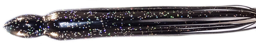 Tiamat Pelagic Trolling Skirts - TLPS 1 - Blackened - Top and Belly