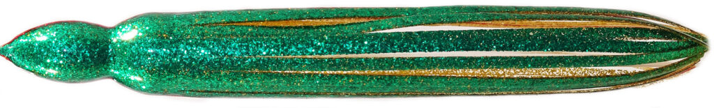 Tiamat Pelagic Trolling Skirts - TLPS 16 - Evil Green Gold - Top