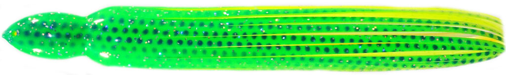 Tiamat Pelagic Trolling Skirts - TLPS 21 - Tropical Chartreuse - Top