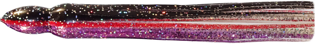 Tiamat Pelagic Trolling Skirts - TLPS 29 - Black Purple - Belly