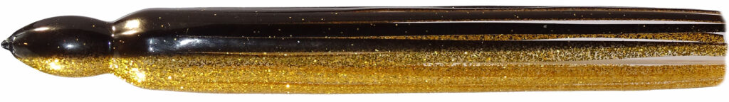 Tiamat Pelagic Trolling Skirts - TLPS 30 - Black Gold - Belly