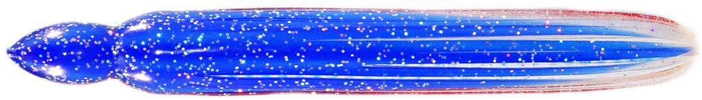 Tiamat Pelagic Trolling Skirts - TLPS 8 - Blue Silver - Top