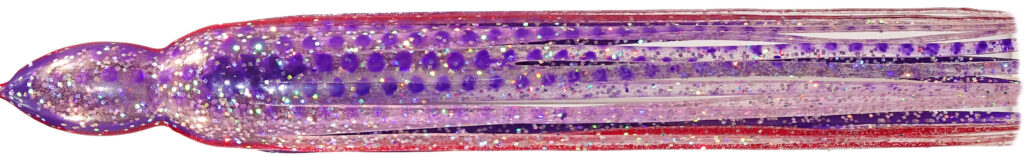 Tiamat Pelagic Trolling Skirts - TLPS 27 - Purple Silver - Belly