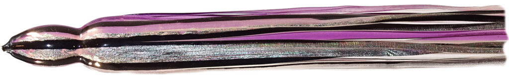 Tiamat Pelagic Trolling Skirts - TLPS 28 - Purple Skipjack - Belly